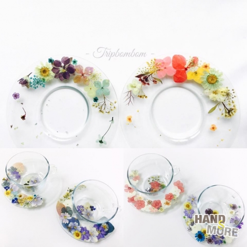 押花茶具